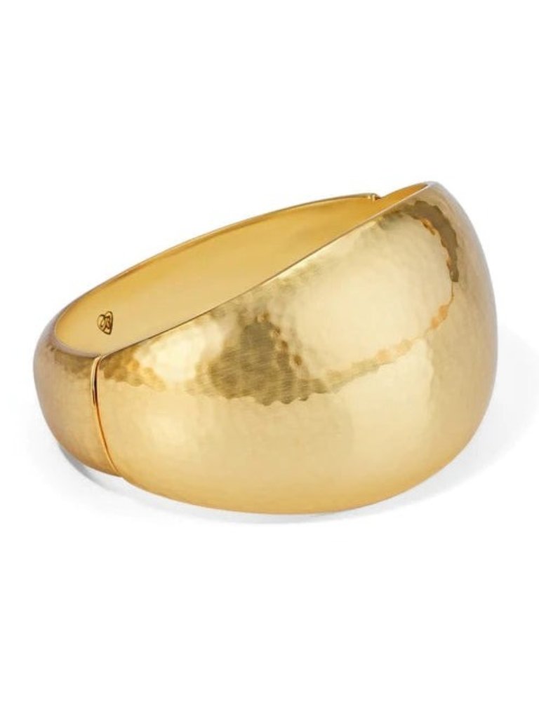 Brighton Versailles Collanade Hinged Gold Bangle Nwt Jb5851 $118
